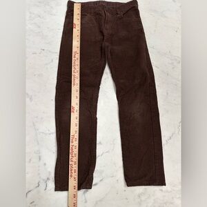 Boys Brown Corduroy Pants